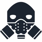 Archivo PNG de máscara de gas