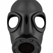 Máscara de gas transparente