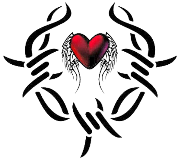 Tatuagens de coração download png