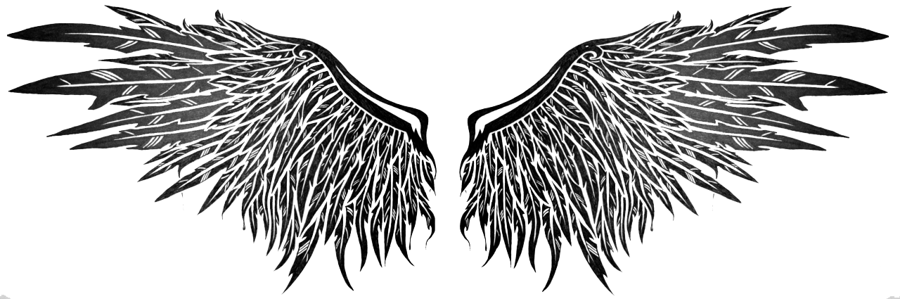 Imagem PNG grátis de tatuagens de asas