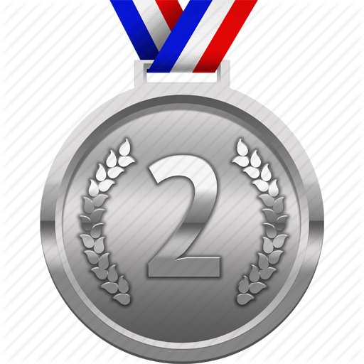 Second Place Medal Clipart Transparent