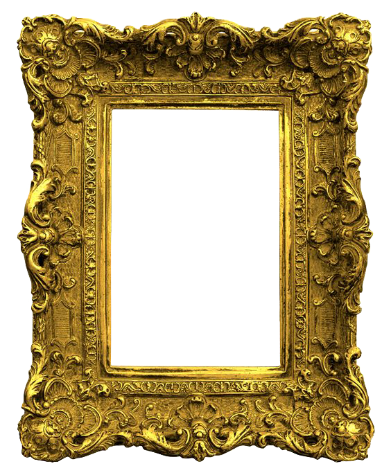 gold frame png