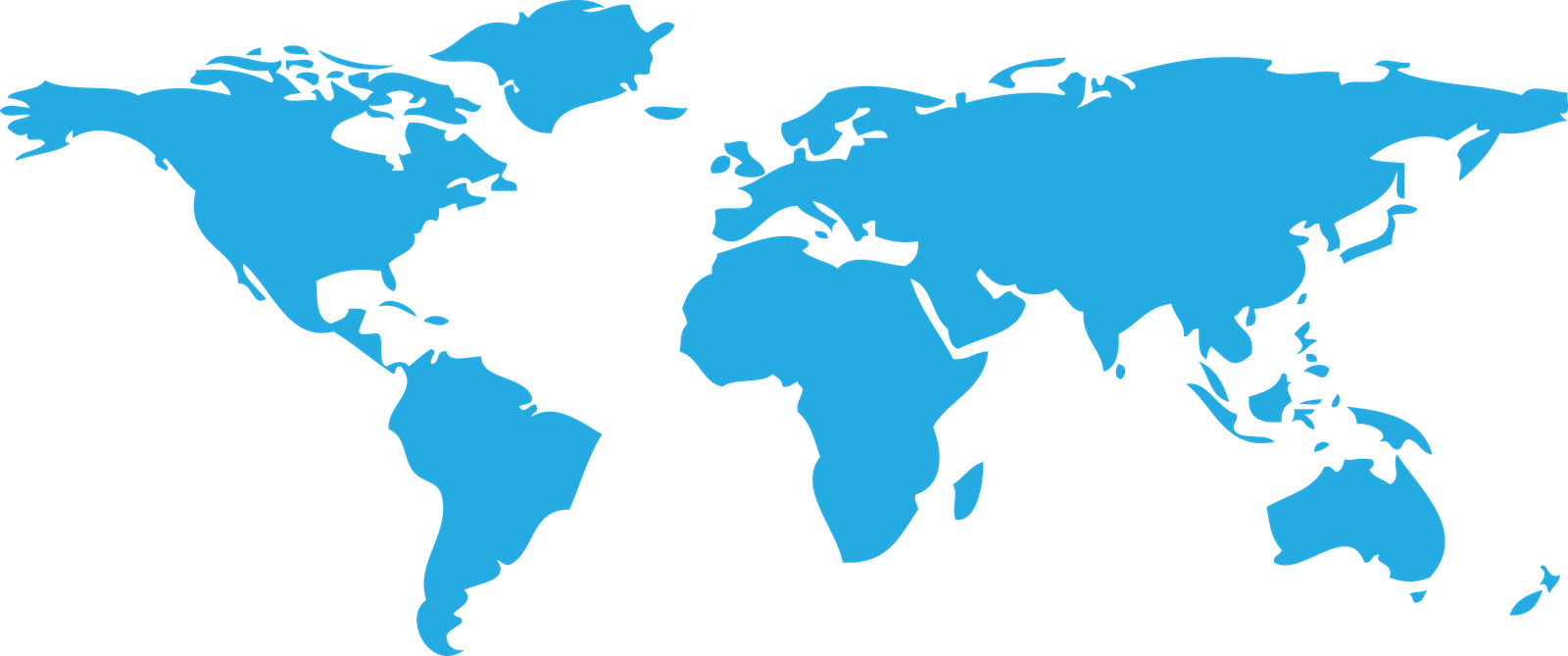 Dünya Haritası PNG resmi