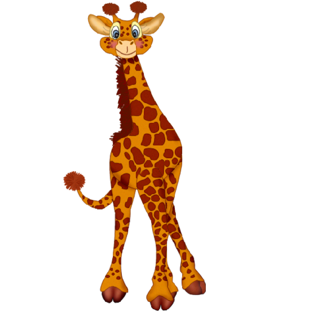safari giraffe clipart