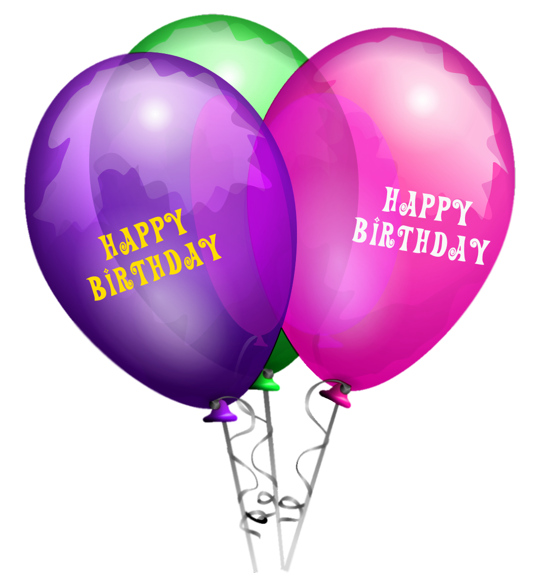 Happy Birthday Balloons High Quality Png Png All
