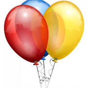 С Днем Рождения воздушные шары PNG Clipart