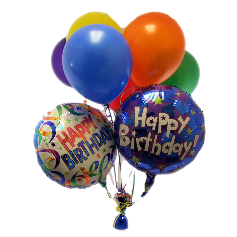 Happy Birthday Balloons Png Photo - Bank2home.com