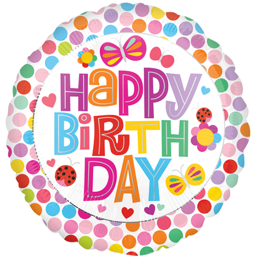 Feliz cumpleaños globo de lámina Png HD - PNG All