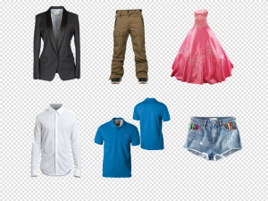 Diverse PNG images categorized by topic Clothing