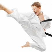 Karate Boy PNG Bild
