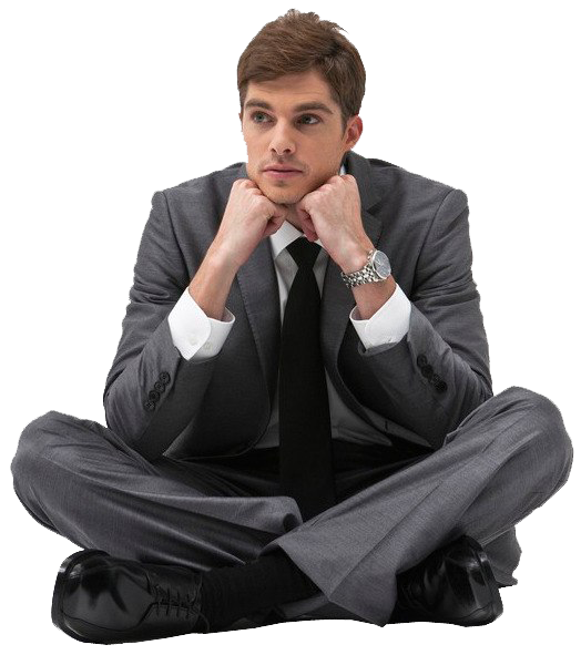 man thinking clipart png