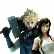 Final Fantasy VII remake ไฟล์รูปภาพ PNG