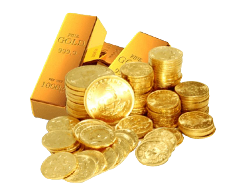 Arquivo png de moeda de ouro