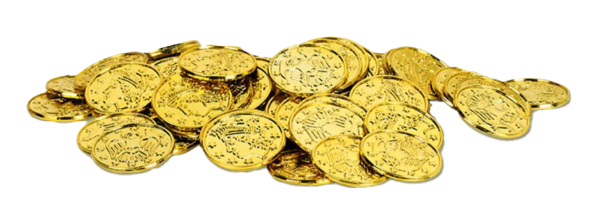 Imagem grátis para moedas de ouro png