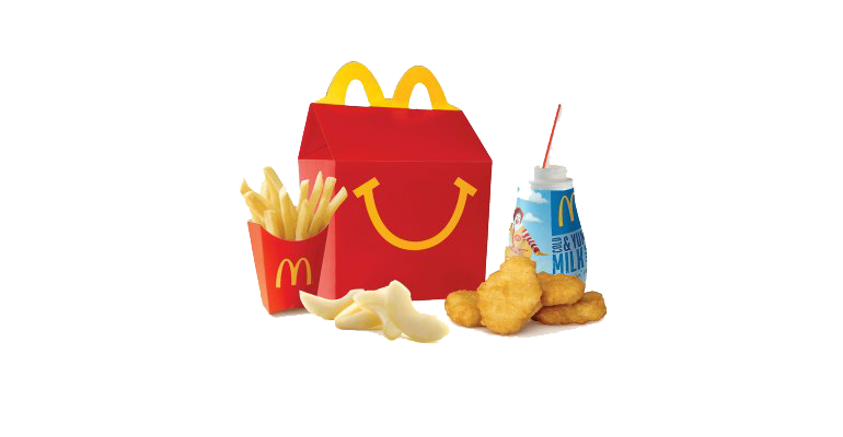 McDonalds Fresh Fries прозрачный