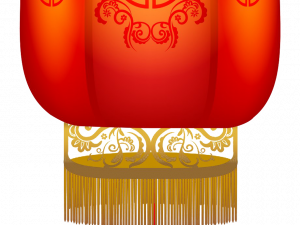 Red Chinese Lamp PNG