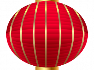 Red Chinese Lamp PNG Clipart