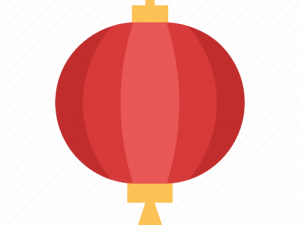 Red Chinese Lamp PNG File