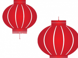 Red Chinese Lamp PNG High Quality Image