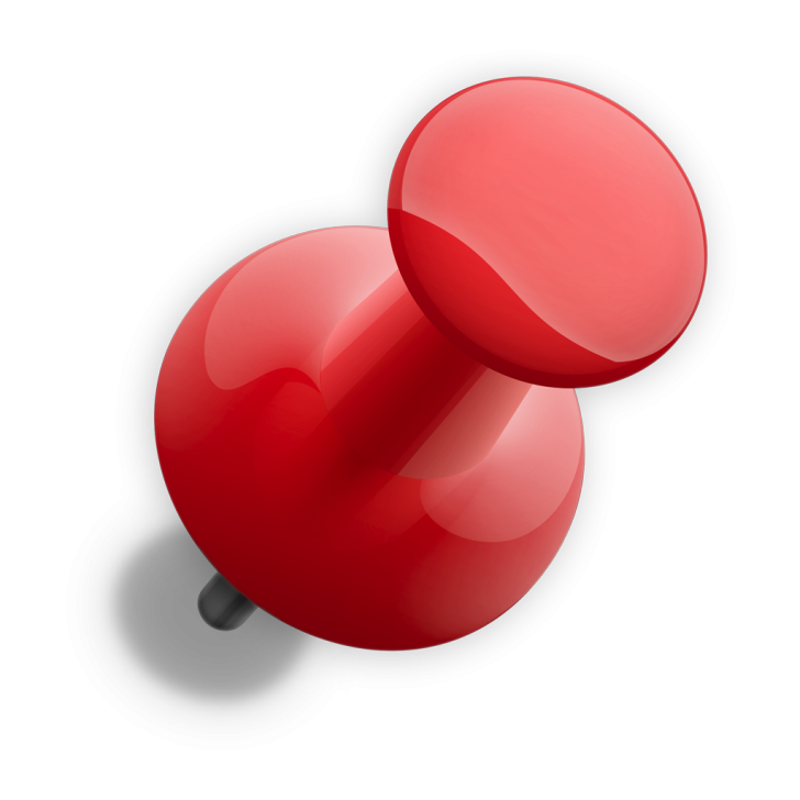 Red Pin PNG Pic PNG All