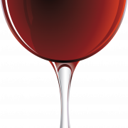 Image PNG de verre à vin rouge