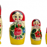 Русская матришка кукла PNG бесплатное изображение