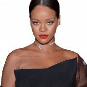 Zanger Rihanna transparant