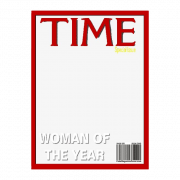 Couverture du magazine Time PNG