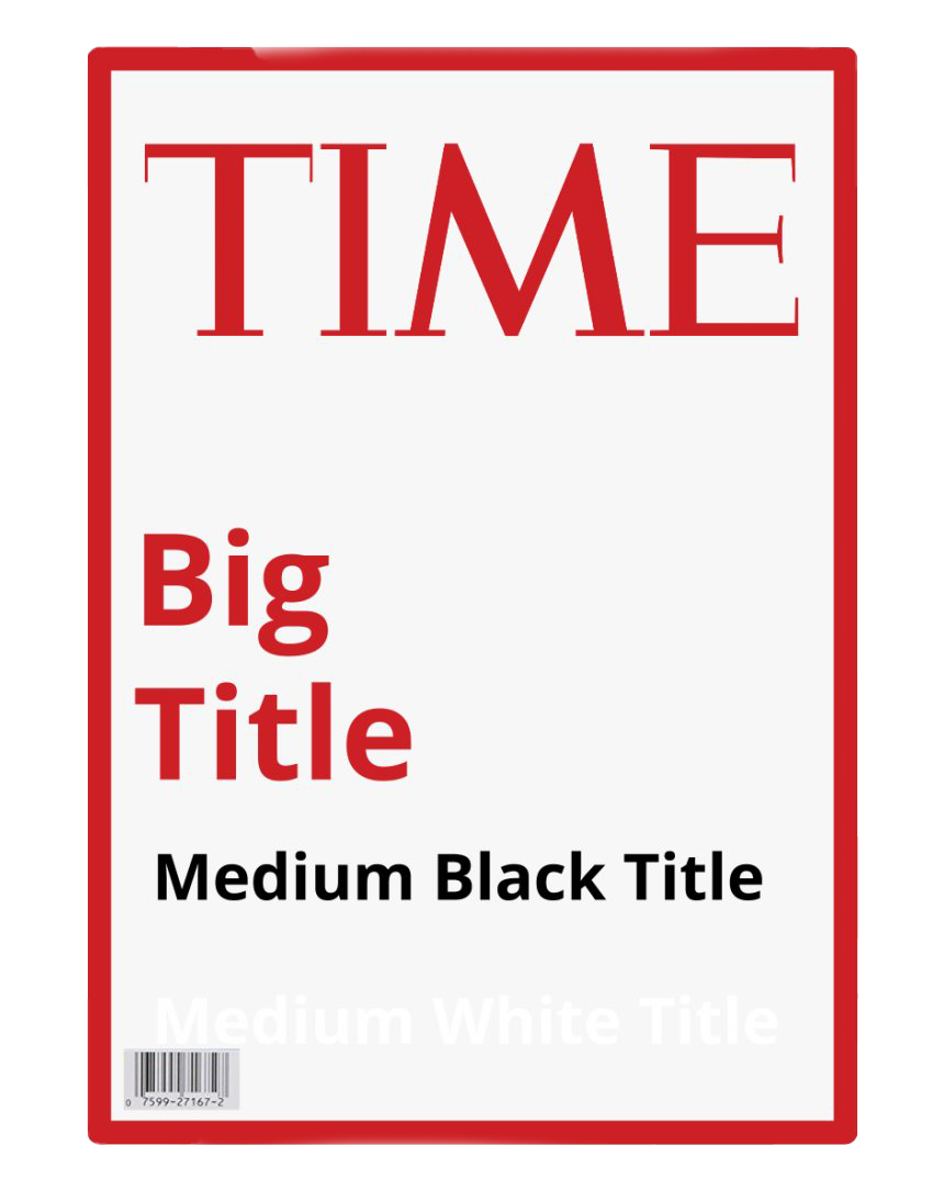 Capa da revista Tempo transparente