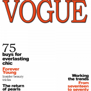 Imagem PNG da capa da revista Vogue