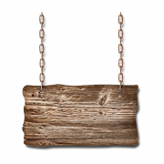 Wooden Sign Hanging Png