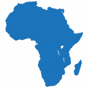 Africa Map PNG Bild herunterladen Bild