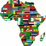Africa Map PNG -Datei kostenlos herunterladen