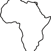 Afrika haritası png görüntü dosyası
