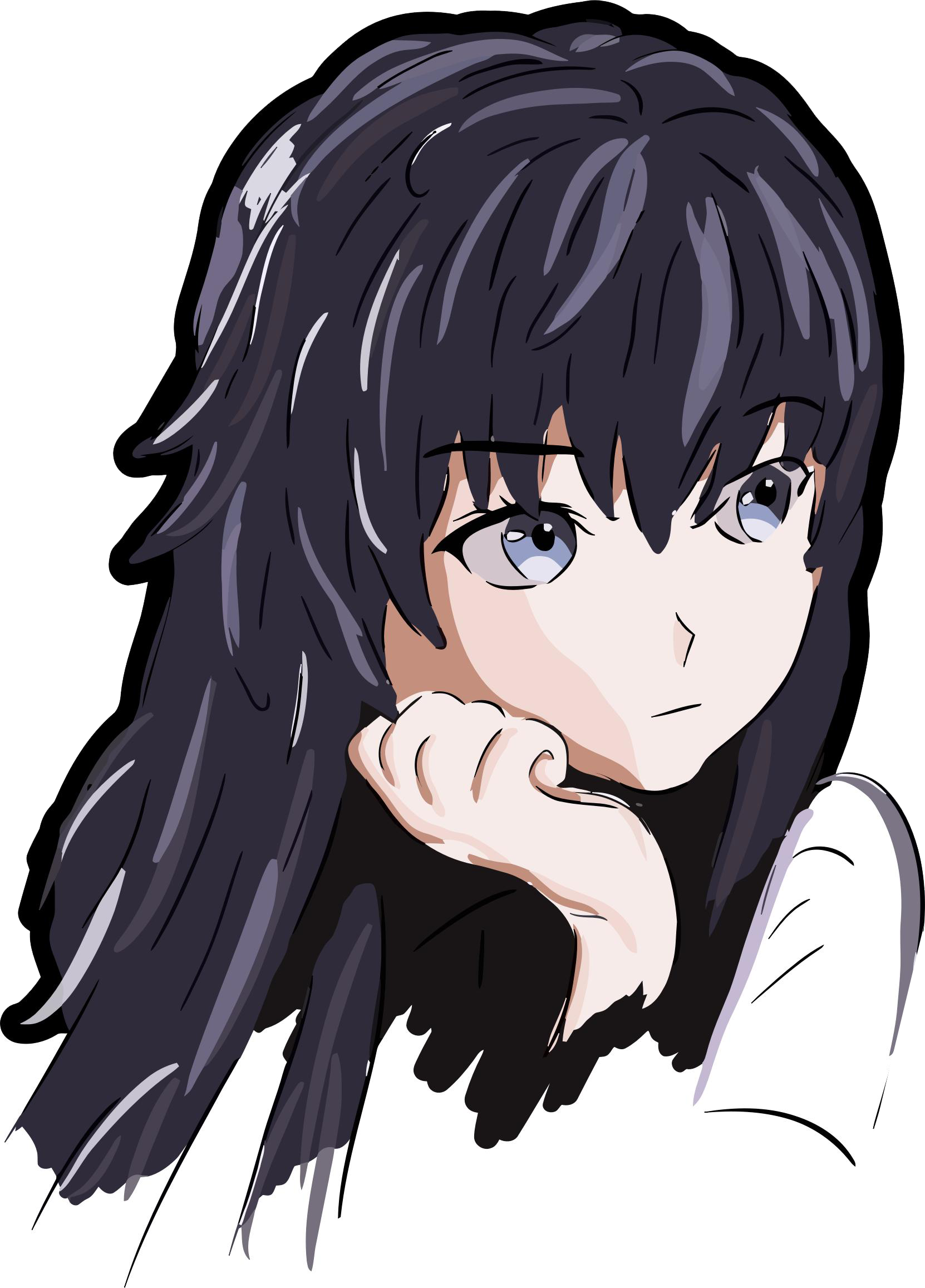 Anime Girl PNG Free Download
