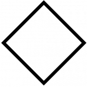 شكل مربع أسود شفاف