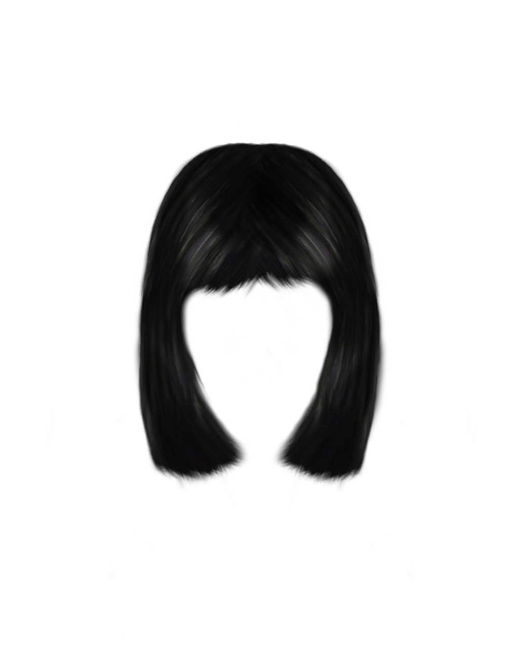 Hair wig PNG transparent image download, size: 1422x2048px