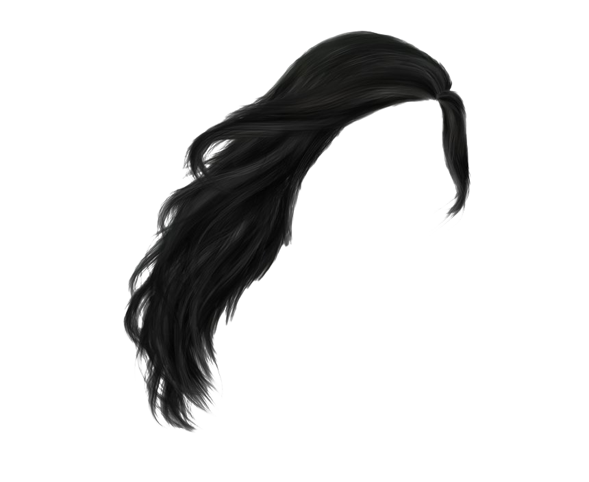 Black Wig Transparent | PNG All