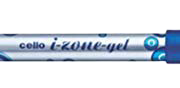Blauer Stift transparent