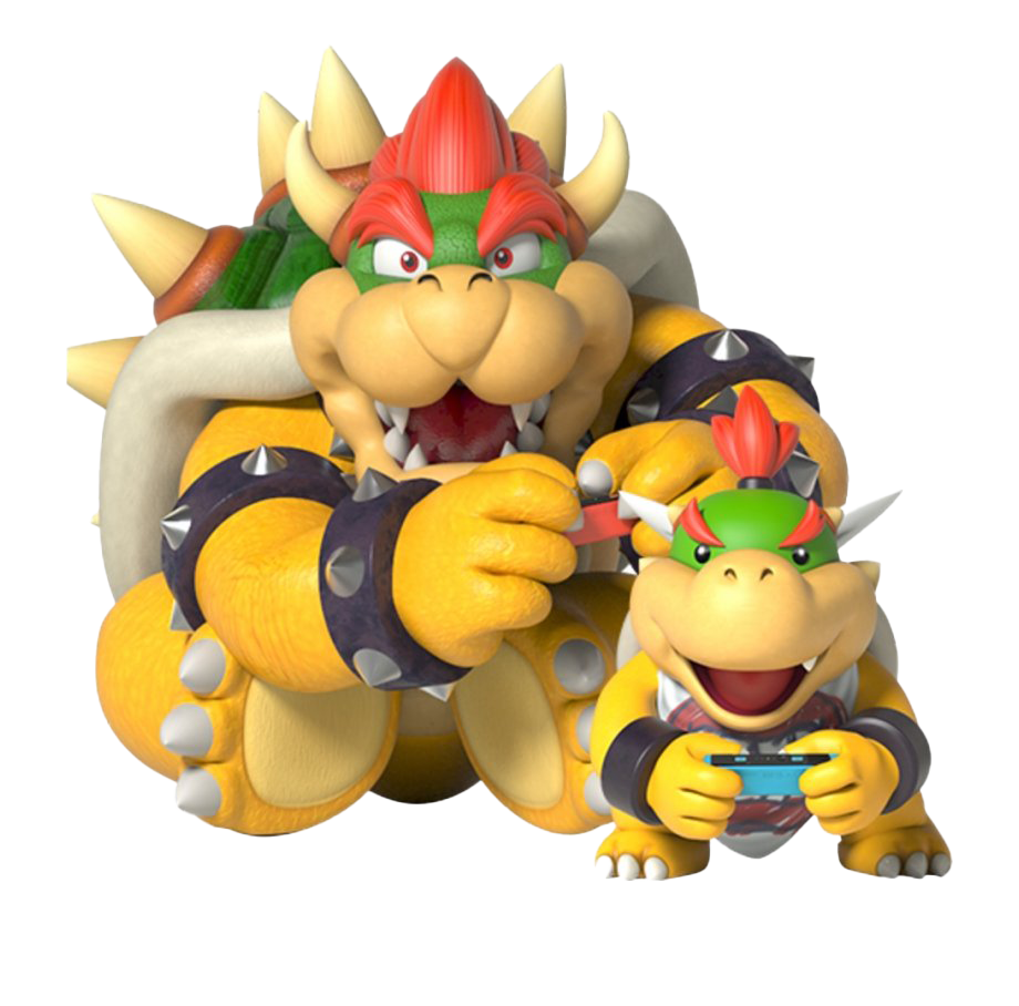 Bowser Png Hd - Super Mario Tattoos - Set Of 16 Tattoos - Free Transparent  PNG Download - PNGkey