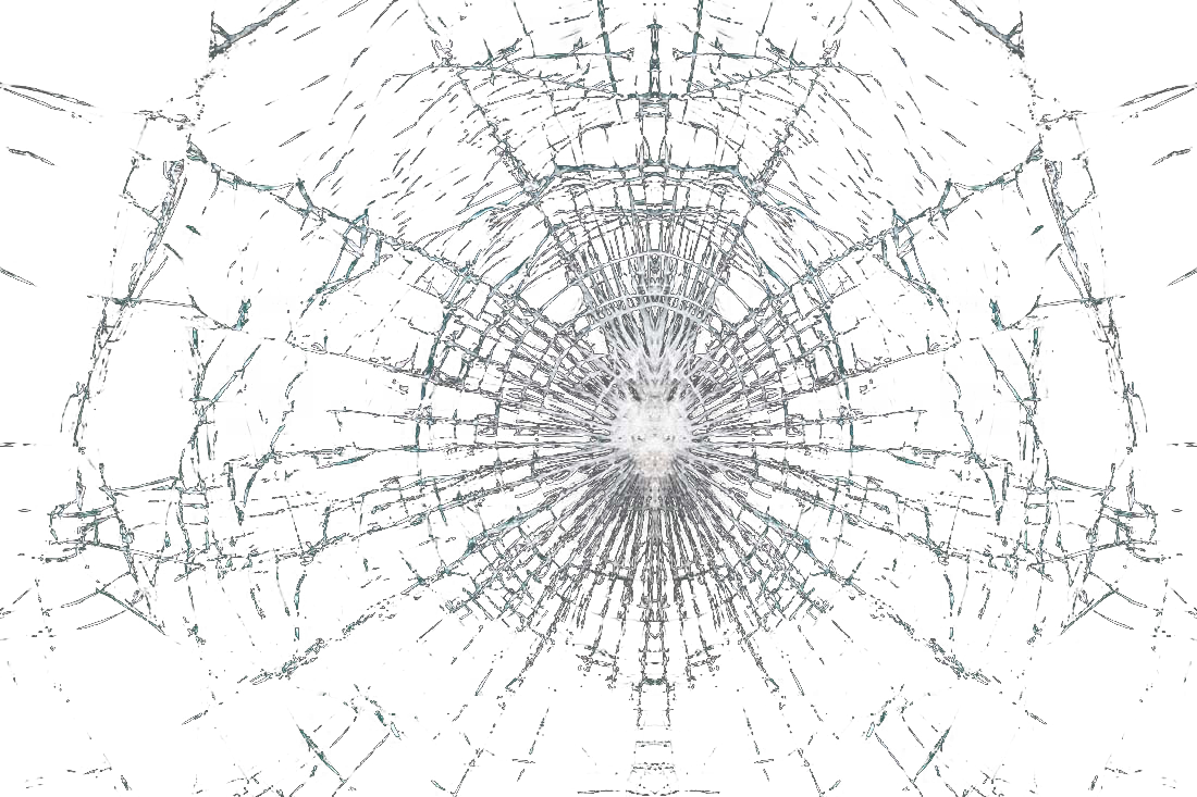 transparent broken glass texture