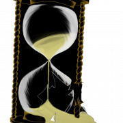 Broken Hourglass PNG Bild
