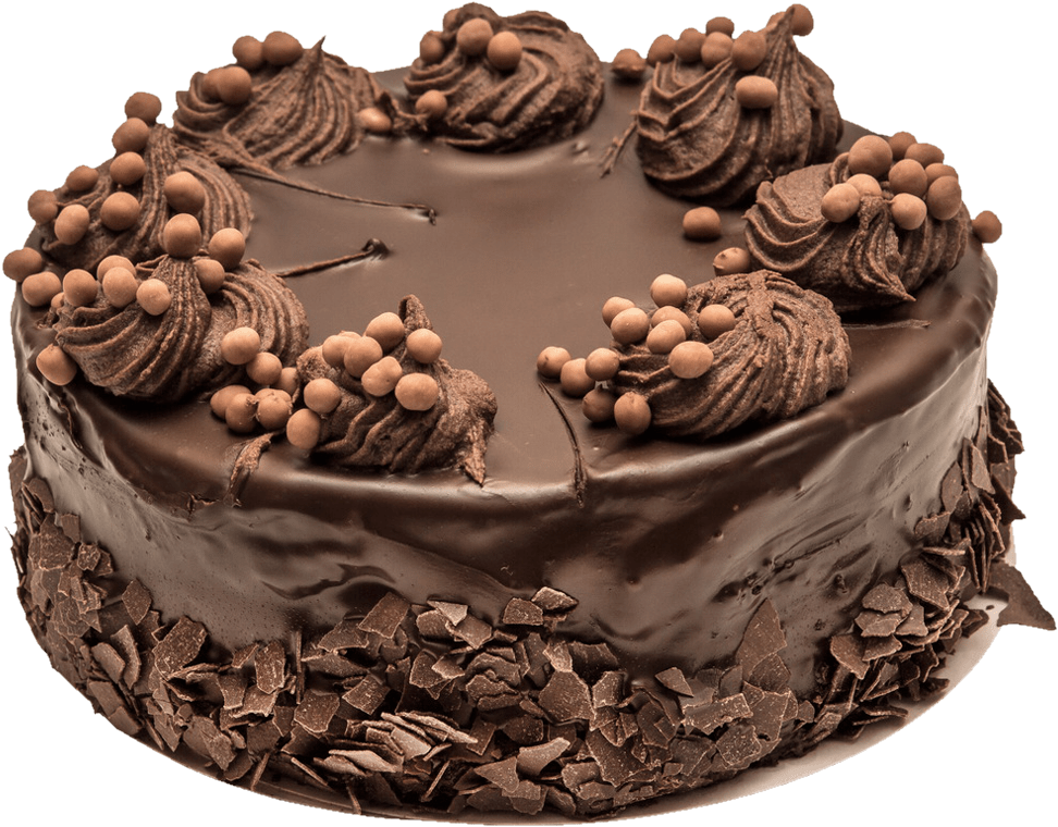 Image PNG de gâteau au chocolat