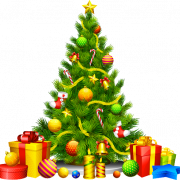 Weihnachtsbaumgeschenk PNG kostenloser Download