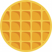 Circle Waffle PNG -файл