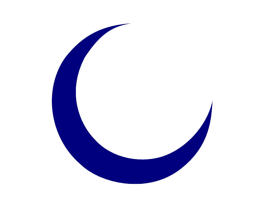 Crescent Moon PNG Clip Art Image​