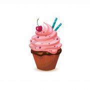 Cupcake Dessert PNG -afbeelding
