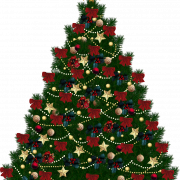 Dekorierter Weihnachtsbaum PNG
