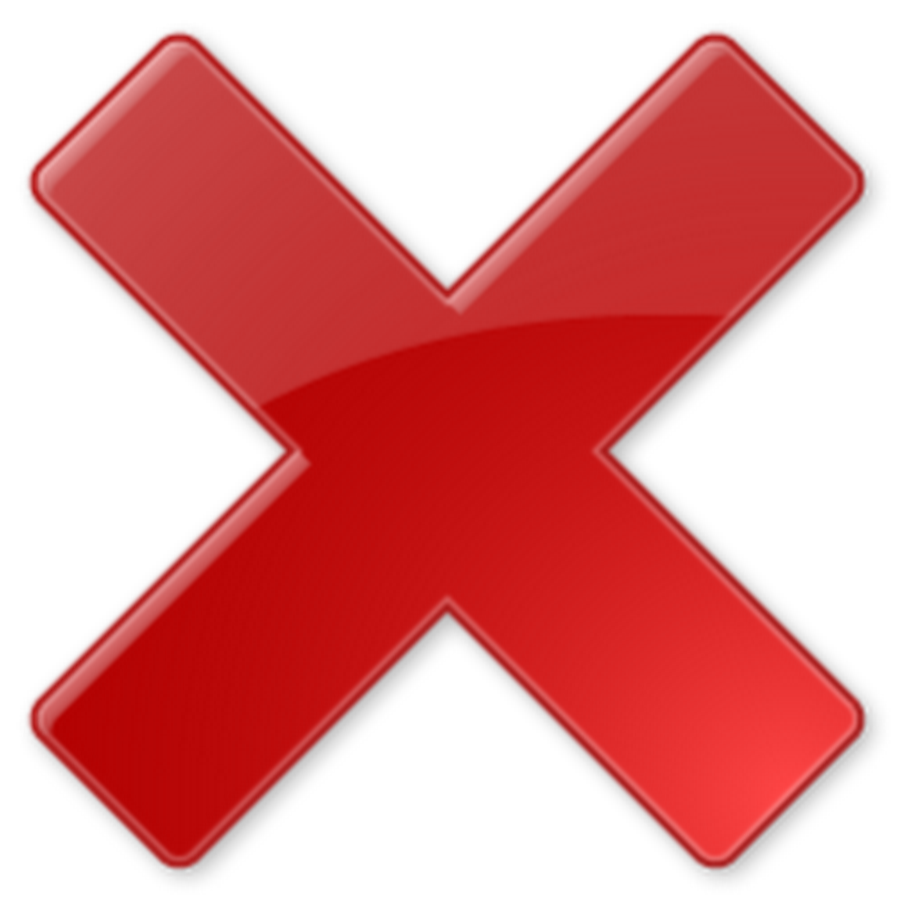 Delete Red X Button Png Picture Png All Png All