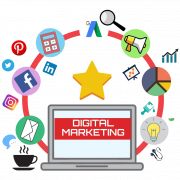 Digitales Marketing PNG